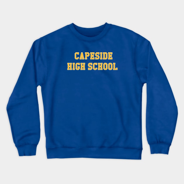 Capeside High School – Dawson's Creek Crewneck Sweatshirt by fandemonium